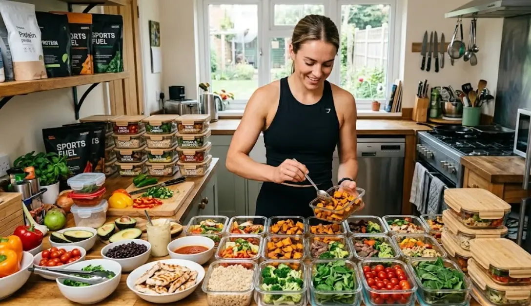Preparacion de comidas tuppers para deportistas