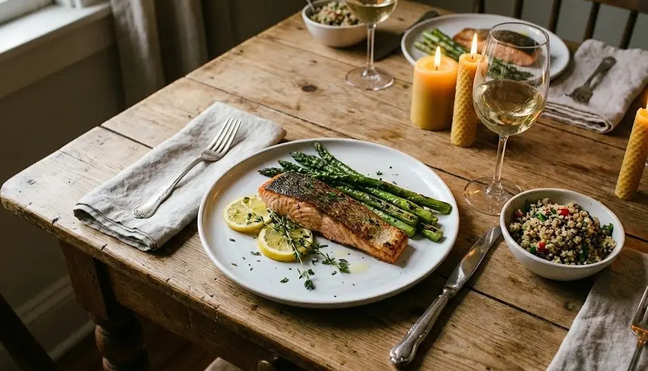 5 Cenas Ligeras y Rápidas para Dormir como un Bebé (Listas en 10 min)