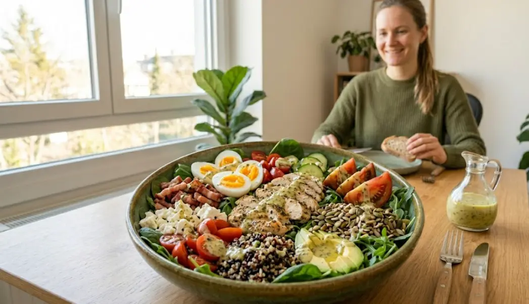 Ensaladas Completas que NO son de Dieta: La Fórmula para No Pasar Hambre