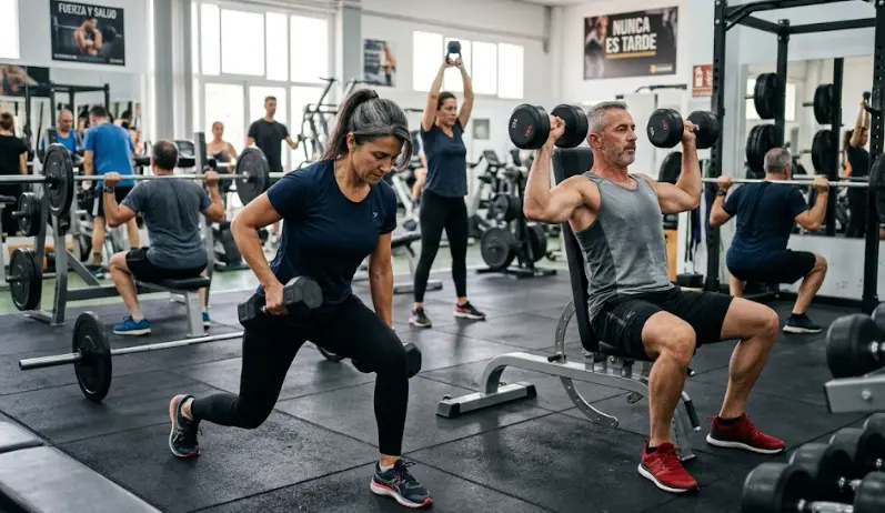 Entrenamiento a los 40 y 50 años: Guía para ganar fuerza, músculo y evitar lesiones