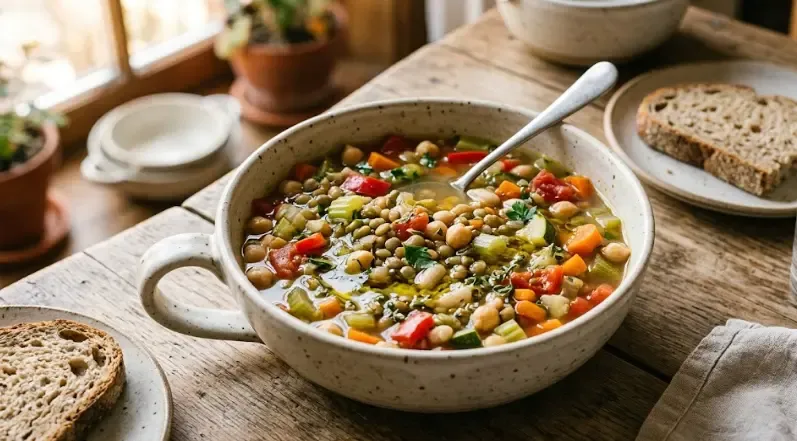Legumbres variadas para guisos ligeros