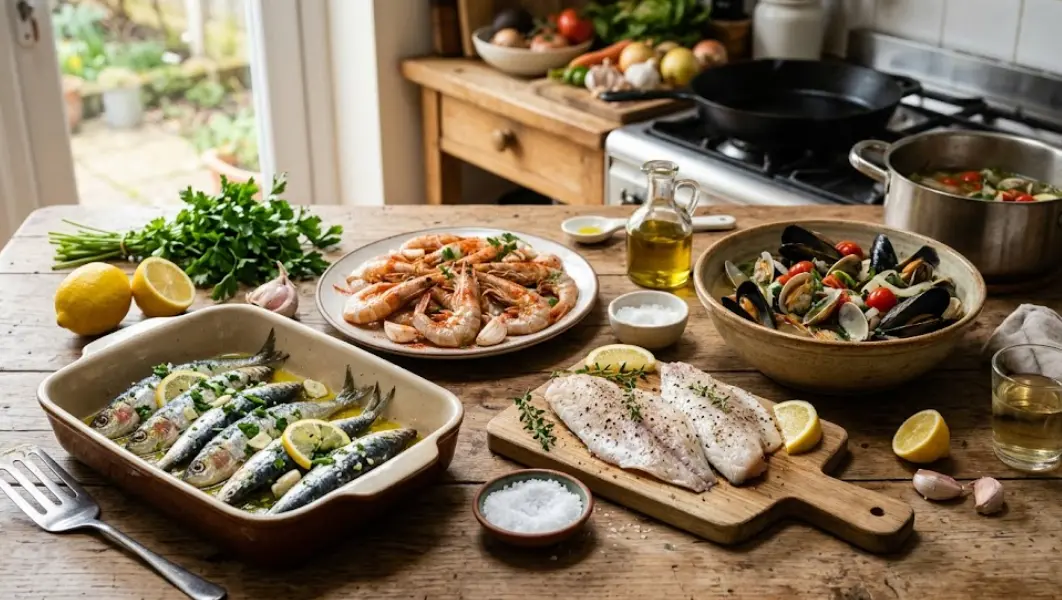 Pescados y Mariscos Fáciles: Pierde el Miedo a Cocinar del Mar (Sin Arruinarte)