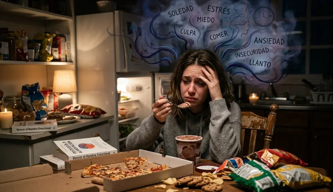 Hambre Emocional: Cómo dejar de comer por ansiedad y recuperar el control
