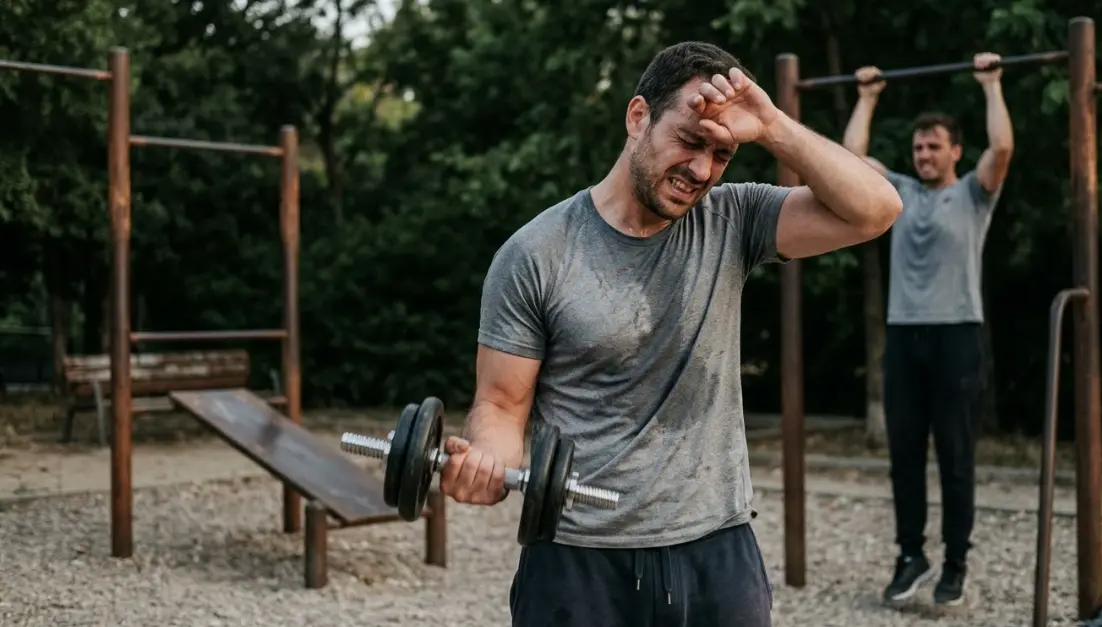 Brazos de acero, mente de hierro: la rutina que quema cortisol y acaba con el agotamiento