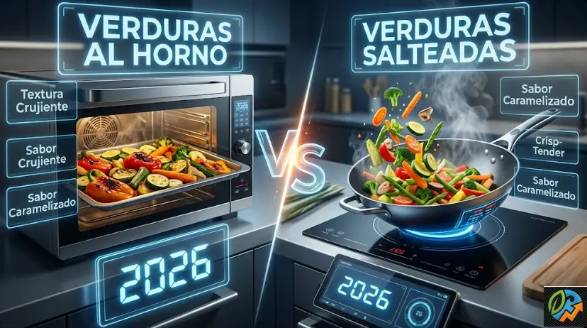 Verduras al Horno o Salteadas 2026: Guía Definitiva para Cocinar sin Errores